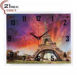 3545-177 (в кор.5шт.) - Часы настенные&amp;quot;Эйфелева ба [01082901]