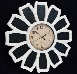 2883-2B-XYM Крем. (в уп.4шт.) - Часы настенные, ле [01081287]