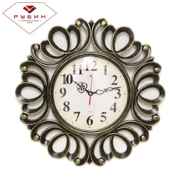 4522-003 (в кор.12шт.) - Часы настенные круг ажурн [01088056]