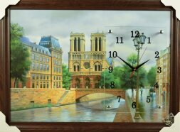 50х70 Si-435 - Часы-картины настенные в багете Усп [01084642]