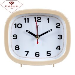 В5-004 (в кор.40шт) - Будильник кварц, корпус беже [01082391]