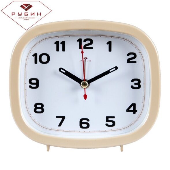 В5-004 (в кор.40шт) - Будильник кварц, корпус беже [01082391]