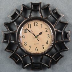 2889-1A-XYM Чёрные (в кор.30шт.) - Часы настенные, [01076622]