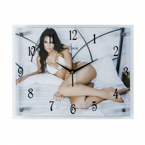 3545-186 (в кор.5шт.) - Часы настенные&amp;quot;Девушка на [01074032]