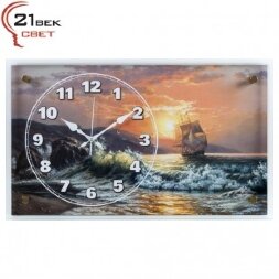 6036-130 (в уп.6шт.) - Часы настенные &amp;quot;Корабль у б [01081369]