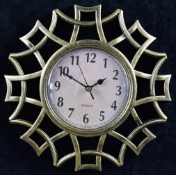 2889-3A-XYM Золотые (в кор.30шт.) - Часы настенные [01076621]