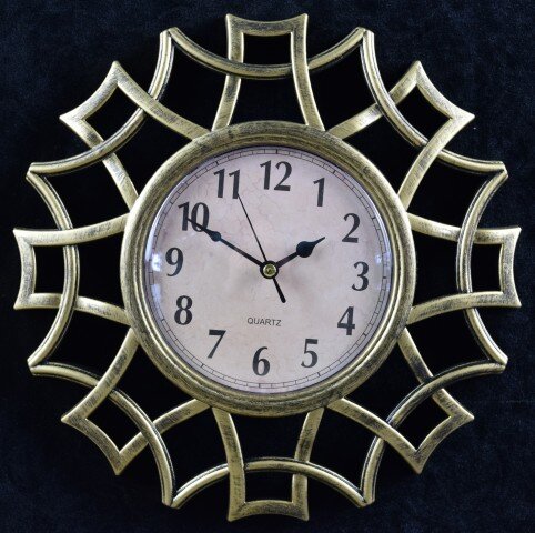 2889-3A-XYM Золотые (в кор.30шт.) - Часы настенные [01076621]