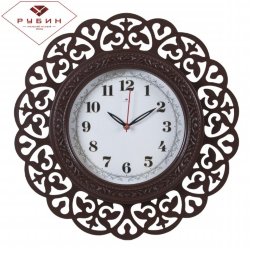 4750-100 (в кор.5шт.) - Часы настенные круг витой, [01081928]