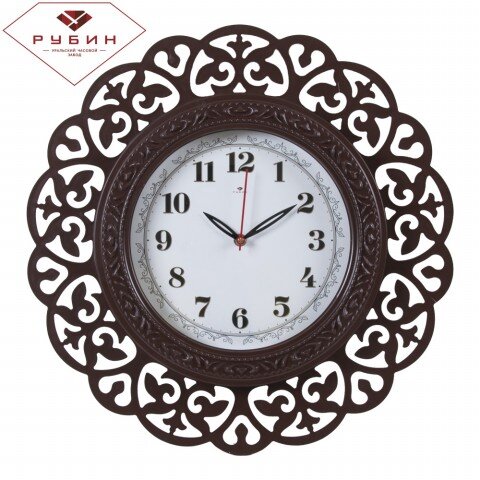 4750-100 (в кор.5шт.) - Часы настенные круг витой, [01081928]