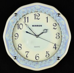 924-1700-2 PW (в кор.10шт.) - Часы настенные, диам [01047752]