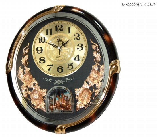 9705 MIRRON (в уп.1шт.) - Часы настенные, размер: [01051018]