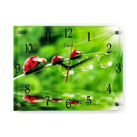 3545-247 (в кор.5шт.) - Часы настенные&amp;quot;Божьи коров [01073545]