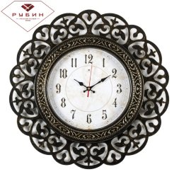 4750-104 (в кор.5шт.) - Часы настенные круг витой, [01084630]