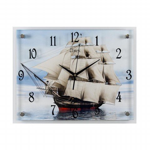 3545-249 (в кор.5шт.) - Часы настенные&amp;quot;Корабль&amp;quot;21 [01073546]