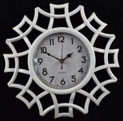 2889-W-XYM Белые (в кор.30шт.) - Часы настенные, р [01076624]