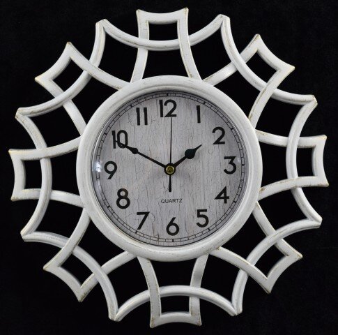 2889-W-XYM Белые (в кор.30шт.) - Часы настенные, р [01076624]