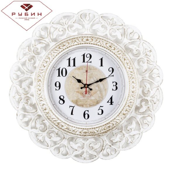 4750-105 (в кор.5шт.) - Часы настенные круг витой, [01085881]