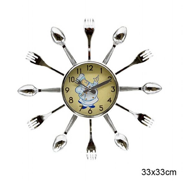 140496 (в уп.20шт.) - Часы настенные, кухонные &amp;quot;Ви [01085436]