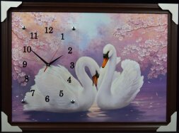 50х70 Si-503 - Часы-картины настенные в багете Усп [01074657]