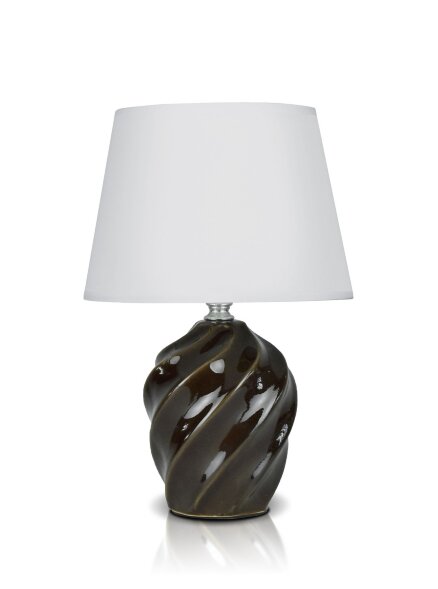 А-LE519 Brown+White абажур, размер: 200*200*300мм [01104299]