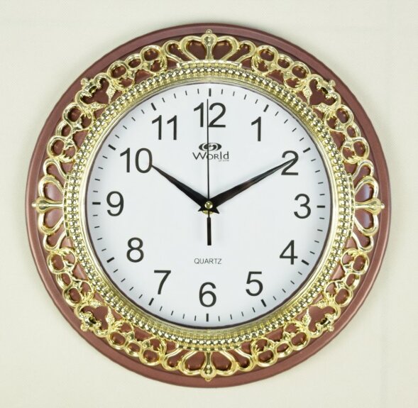 5854WS BR (в кор.20шт.) - Часы настенные WORLD, ра [01086519]