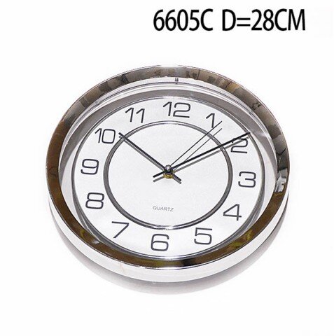 140509 (в уп.20шт.) - Часы настенные /6605С/, разм [01071370]