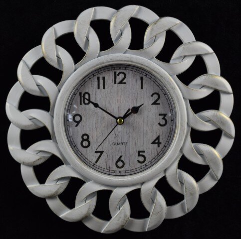 2890-W-XYM Белые (в кор.30шт.) - Часы настенные, р [01076609]