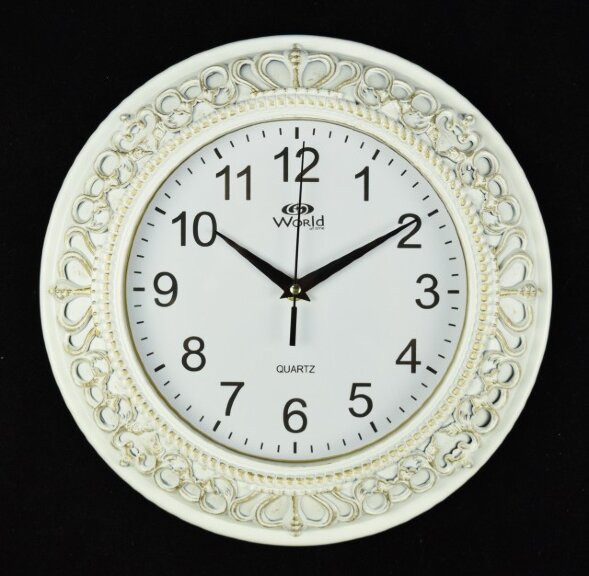 5854WS W (в кор.20шт.) - Часы настенные WORLD, раз [01086526]