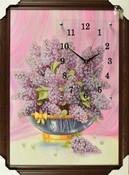 50х70 Si-521 - Часы-картины настенные в багете Усп [01084641]