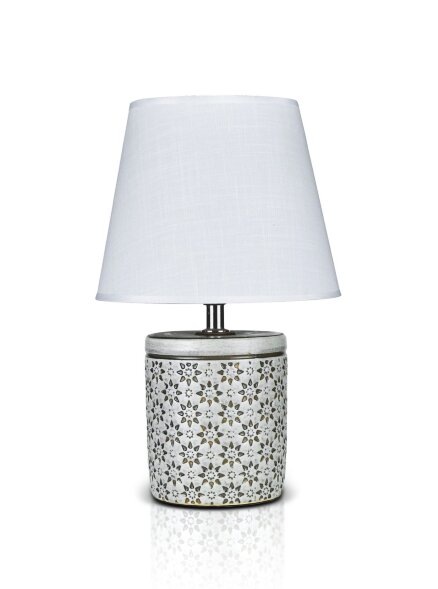 К-EA012 Ancient+White shade H32см (24) светильник [01104474]