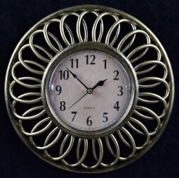 2891-3A-XYM Золотые (в кор.30шт.) - Часы настенные [01076610]