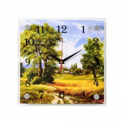 2525-1064 (в кор.5шт.) - Часы настенные&amp;quot;Деревенька [01072115]