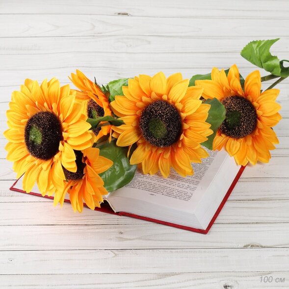 605932 (в уп.80/320шт.) - Цветок искусственный Под [01105587]