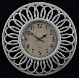 2891-C-XYM Кремовые (в кор.30шт.) - Часы настенные [01076612]