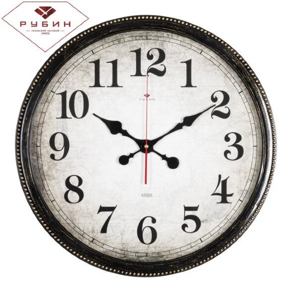 4844-003 (в кор.5шт.) - Часы настенные круг, разме [01088060]