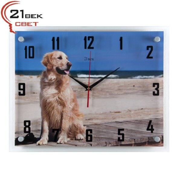 3545-349 (в кор.5шт.) - Часы настенные&amp;quot;Собака на п [01082378]