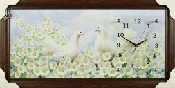 33х70 Si-545 - Часы-картины настенные в багете Усп [01084648]