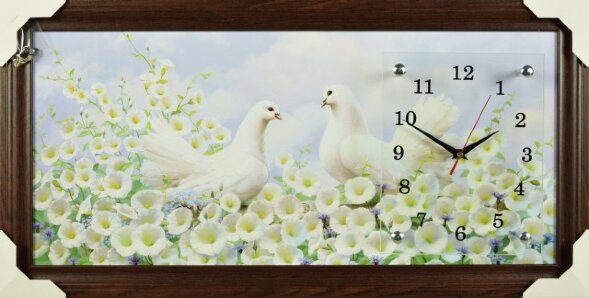 33х70 Si-545 - Часы-картины настенные в багете Усп [01084648]