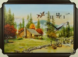 50х70 Si-685 - Часы-картины настенные в багете Усп [01086031]