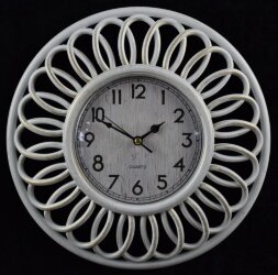 2891-W-XYM Белые (в кор.30шт.) - Часы настенные, р [01076611]