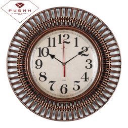 5029-001 (в кор.5шт.) - Часы настенные круг., корп [01086966]