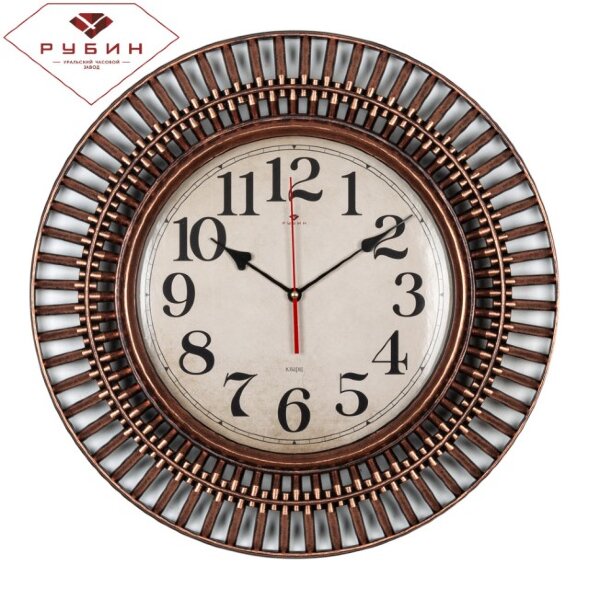 5029-001 (в кор.5шт.) - Часы настенные круг., корп [01086966]