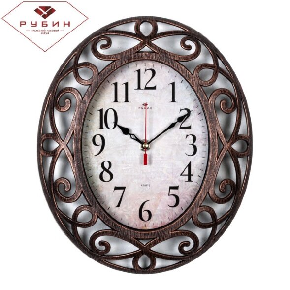 3126-004 (в кор.10шт.) - Часы настенные овал &amp;quot;Клас [01086957]