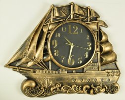 NE-2849 (в кор.10шт.) - Часы настенные&amp;quot;Корабль&amp;quot;, р [01083674]