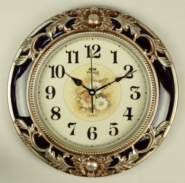 6759k BR (в уп.8шт.) - Часы настенные WORLD, кварц [01085529]