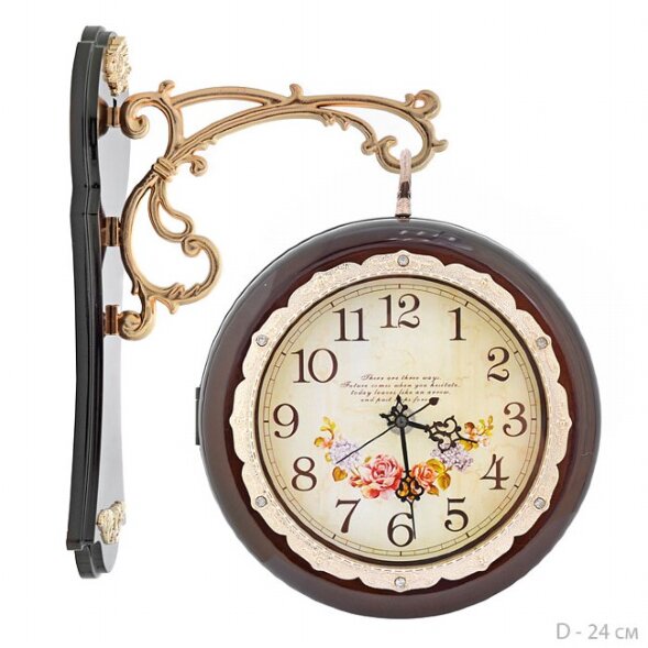 604306 (в уп.6шт.) - Часы настенные двухсторонние [01087163]