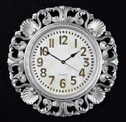 6009-2C-XYM Серебр.(в уп.6шт.) - Часы настенные, р [01081307]