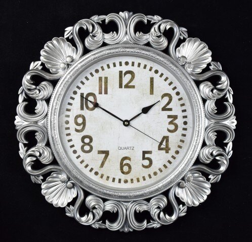 6009-2C-XYM Серебр.(в уп.6шт.) - Часы настенные, р [01081307]