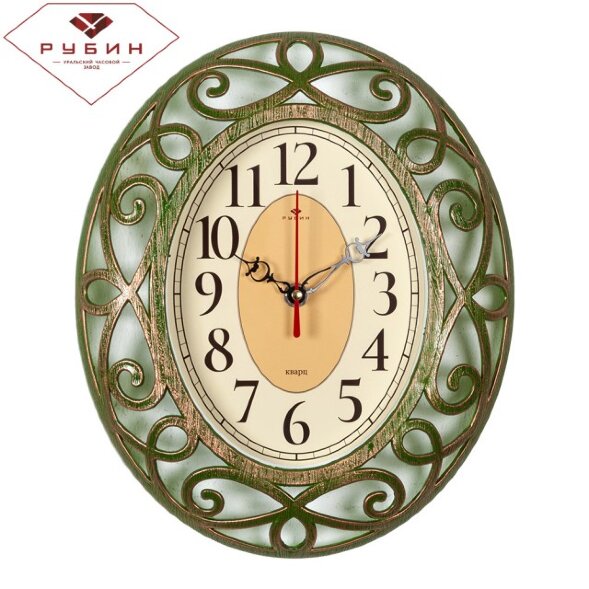 3126-006 (в кор.10шт.) - Часы настенные овал &amp;quot;Клас [01088030]