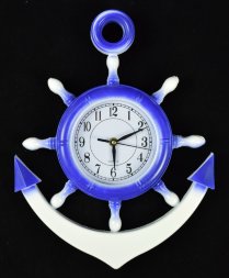 NE-382D сине-бел. (в кор.20шт.) - Часы настенные&amp;quot;Я [01083677]